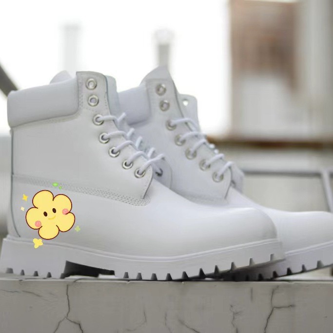 Botas de ruibarbo clásicas, botas al aire libre, botas de cuero para hombres, botas Martin de alta resistencia, botas deportivas para mujeres