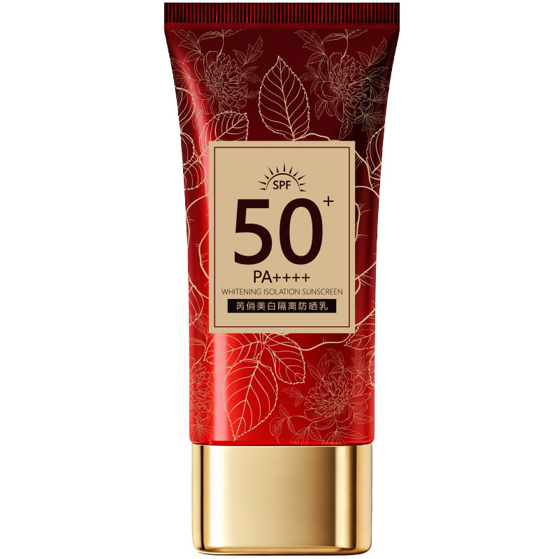 Verano estudiantes de entrenamiento militar blanqueamiento de aislamiento ultravioleta protector solar de maquillaje loción.