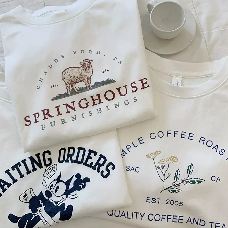 纯棉白色t恤女短袖2024夏季韩版宽松学生半袖体恤chic港味上衣服