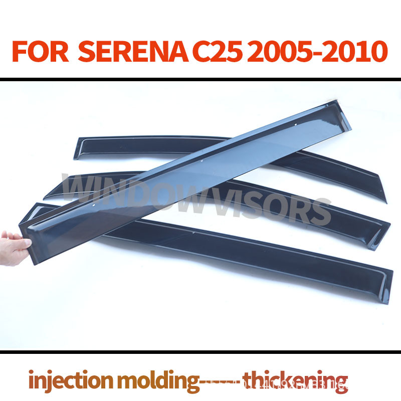 Suitable for Nissan Serena Window Visor Serena C25 2005-2010 Window Visor