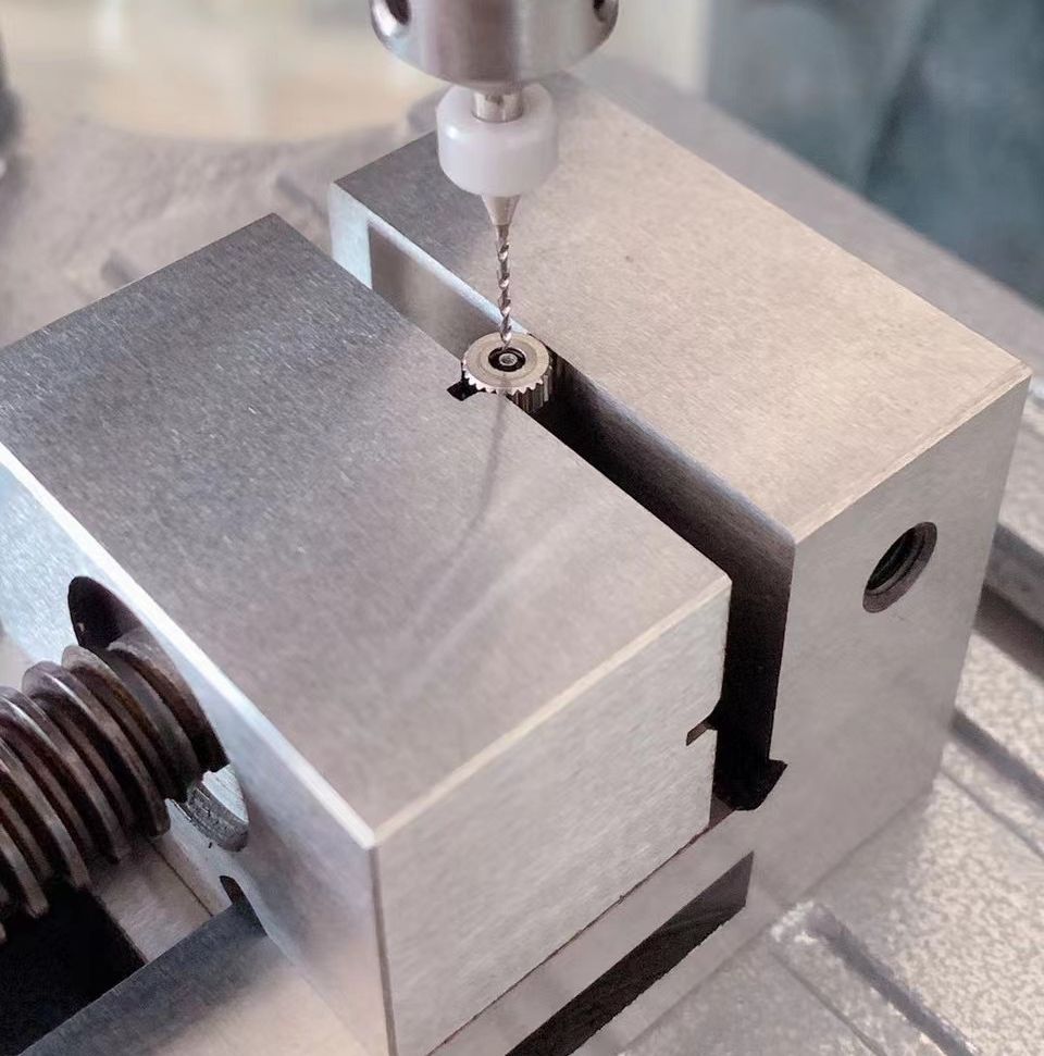 修表工具 工业平口小型2寸台虎夹微型配件虎钳台钳台前钳子