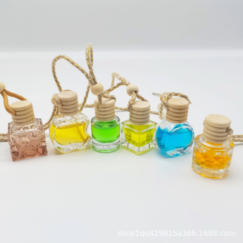 Car Aromatherapy Bottle Mini Car Aromatherapy Bottling Pendant Cross-border Foreign Trade Office Living Room Aromatherapy Bottle Ornaments