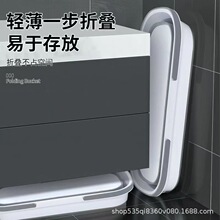 拖把折叠桶塑料拖把桶储水拖地盆家用免手洗方形拖把桶