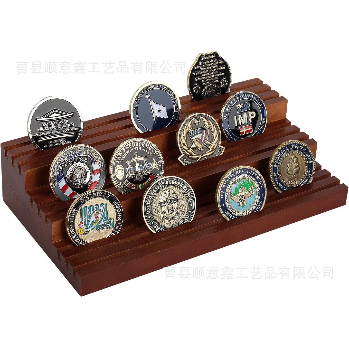 Трансграничная деревянная стойка для хранения монет, стойка для хранения памятных монет, стойка для демонстрации медалей, стойка для демонстрации валюты