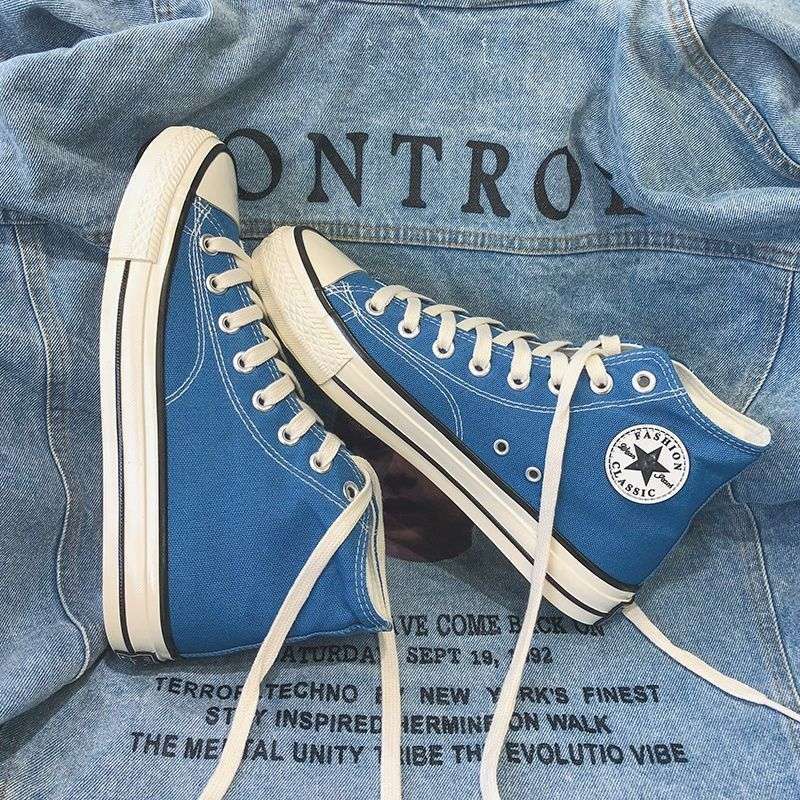 Zapatos de lona para hombres, alta tendencia, estudiantes, zapatos para hombres coreanos, zapatos deportivos de todo fósforo, 2025 nuevos zapatos de tela para niños, hombres