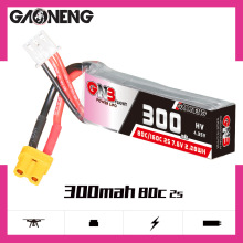 GAONENG高能300mAh 2S 80C 7.6V HV电动玩具航模无人机FPV锂电池