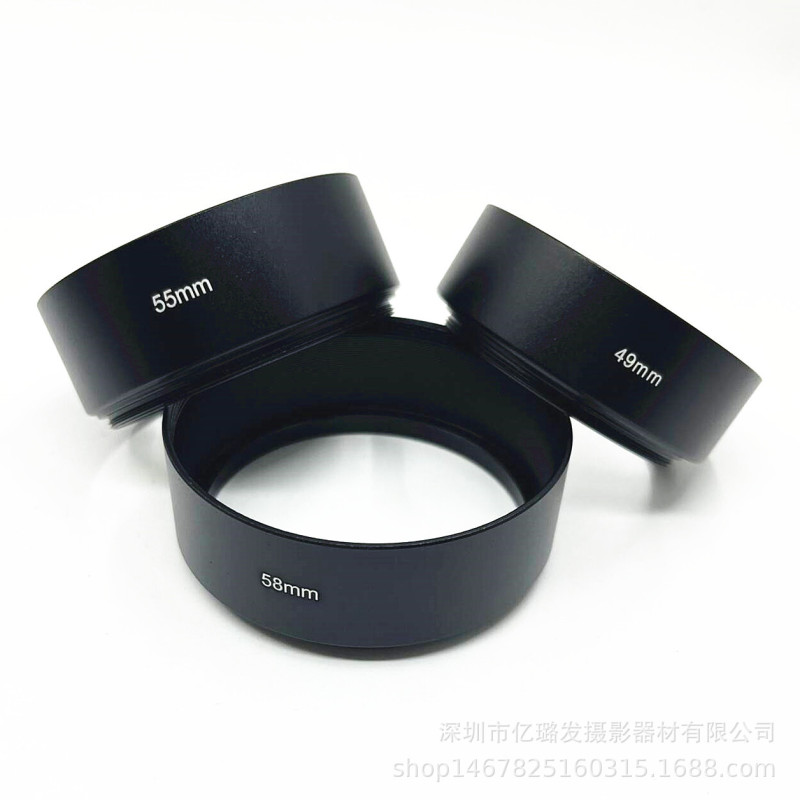 金属製標準遮光フード 4952555862677277mm 金属ネジ式遮光フードアクセサリー|undefined