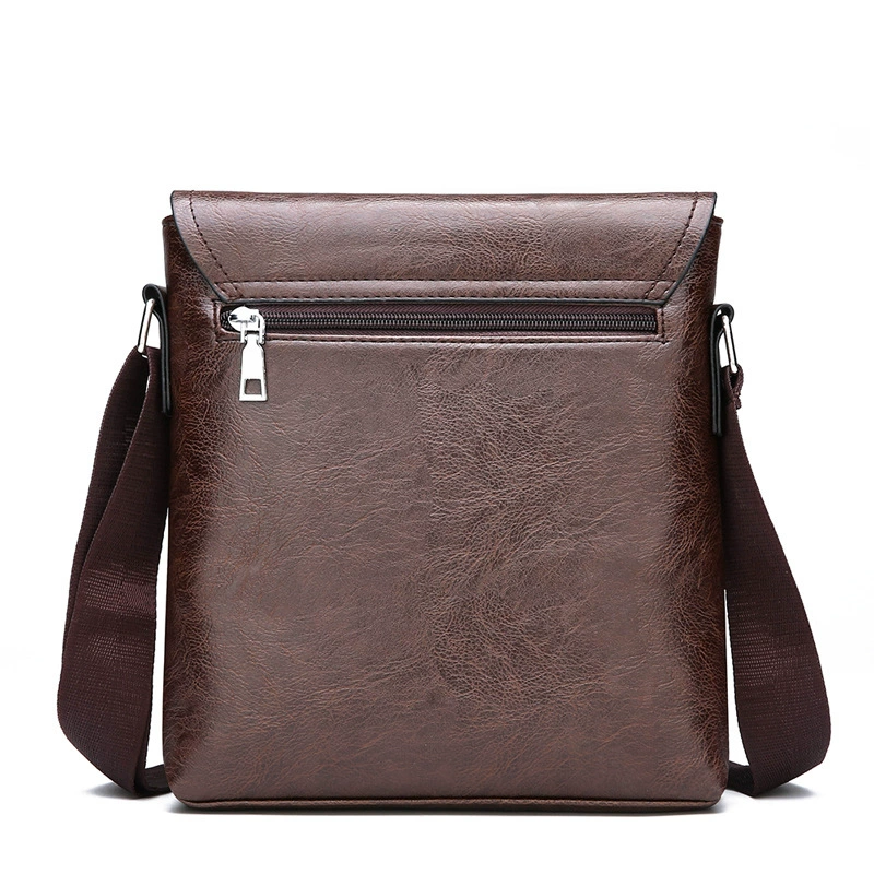 Polyurethane one-shoulder bag, capacious shoulder bag for leisure, backpack, Korean style