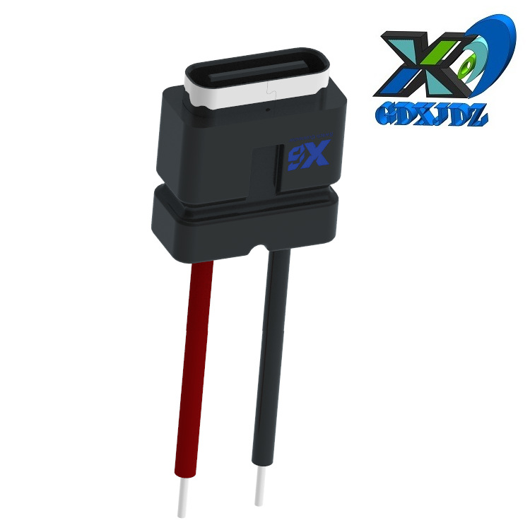 充电Typec插座防水带线 电动牙刷防水USB母座 医疗防水USB插口2P