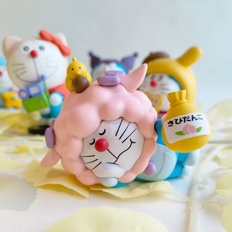Cute table minifigure, doll, Birthday gift