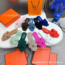 H��ëë��ЬŮ�⴩2025�ﶬ�¿�ٴ����ëƽ�����eһ��ë��Ь