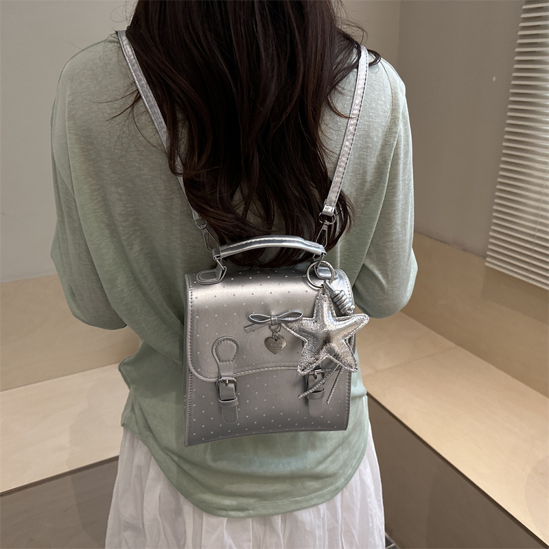 Mochila de moda simple para mujeres 2026 verano nueva mochila de moda ligera, mochila de moda simple de verano