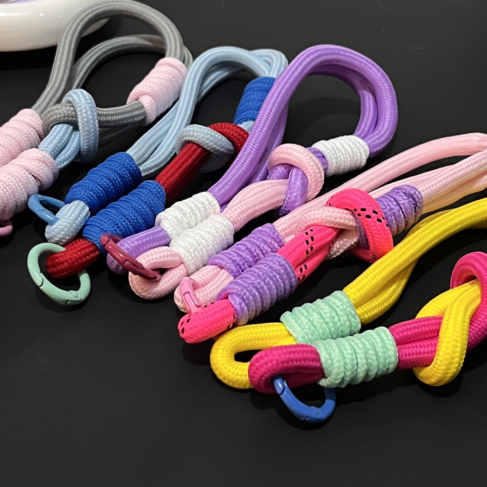 1 Piece Quantity 1 Piece Polyester Color Block Slip-on Bag Charms