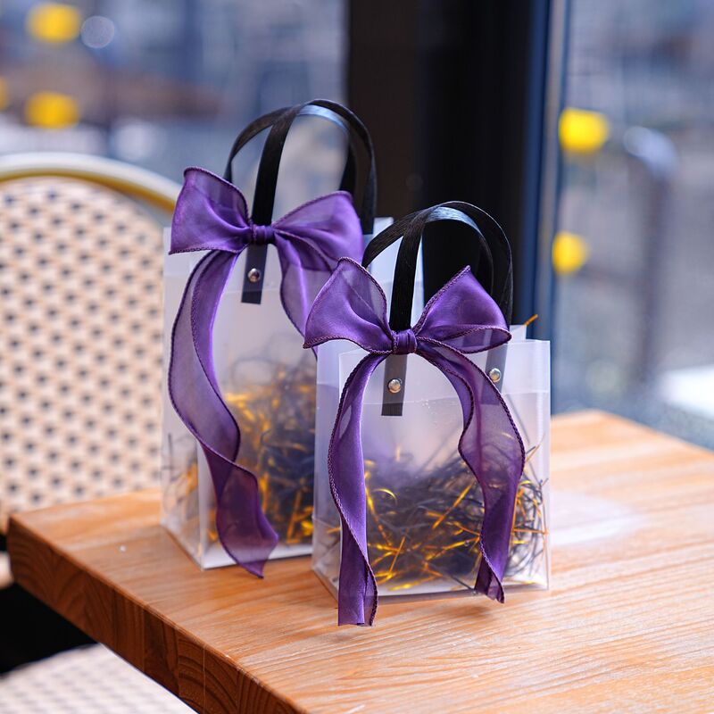 2026 Children's Day Transparent Gift Bag Kidsren's Birthday Gift Souvenir Candy Bag Gift Bag Gift Box Handbag