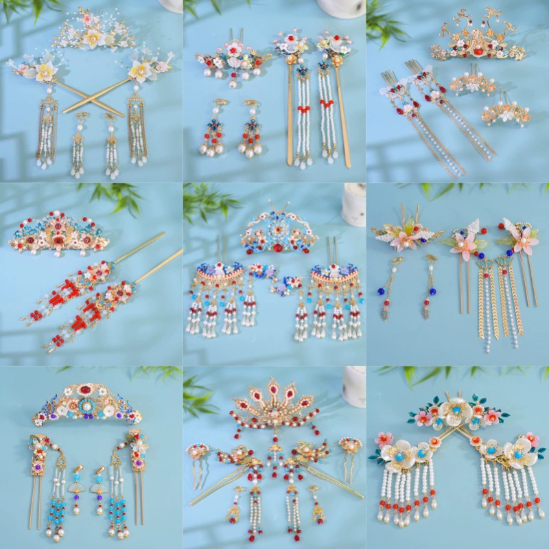 Древний стиль Hanfu головной убор женский аксессуар