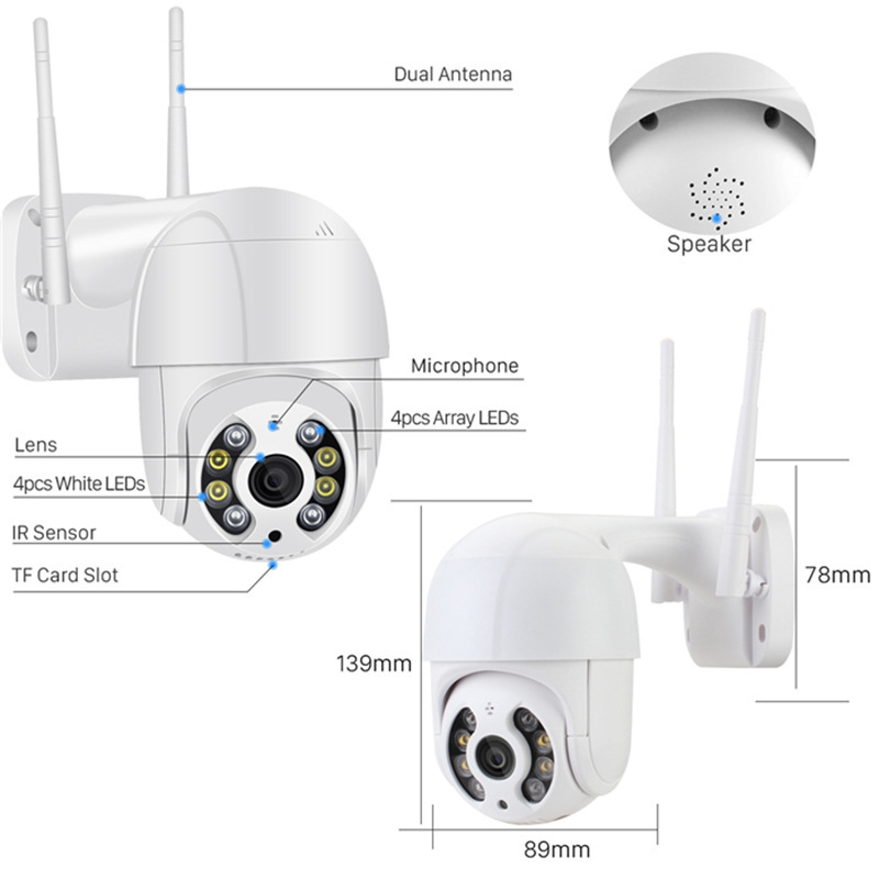 ICSEE2 million surveillance camera 5 million high -definition night…