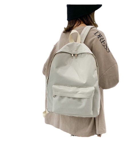 厂家批发新款双肩包男女学院风牛津布中学生简约大容量旅行背包