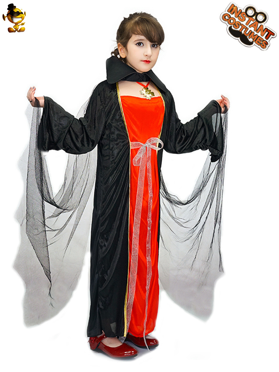 Halloween niña niños Castillo vampiro princesa Cosplay partido traje