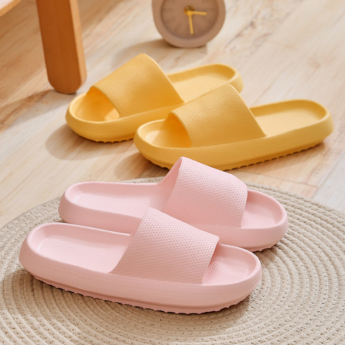 New style women's summer outdoor wear non-slip thick-soled slippers for home indoor bathroom couples slippers EVA sandals for men