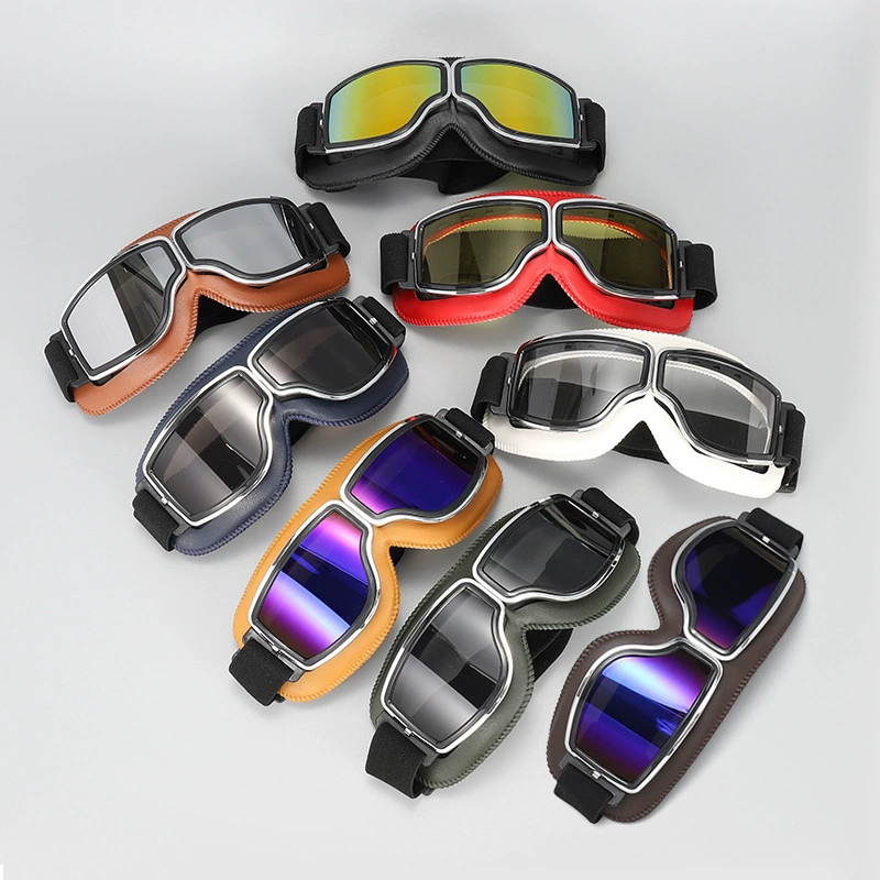 Зеркало для езды на мотоцикле Hallei ветер ретро-шлем защитные очки против ветра и песка электромобиль полузащитный шлем дышащий и безопасный