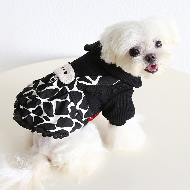 Petstyle 奶牛熊猫情侣装 2025秋冬新款 狗狗猫咪服装宠物狗衣服|undefined