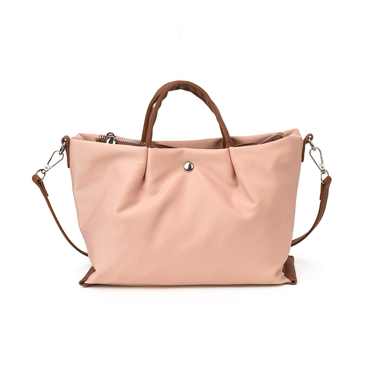 Bolso de tela de nylon de gran capacidad para mujeres 2026 nuevo tipo de bolso de hombro ligero y simple estilo coreano nicho Zhong Commuting Tote image 19