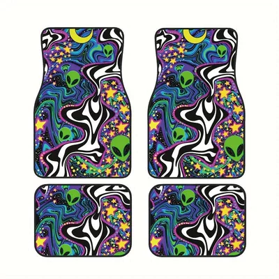 Amazon Cross-border TEMU Nordic – Avtomobil döşəmə paspasları - dsn-foot-pad-6-3344-two-piece-set