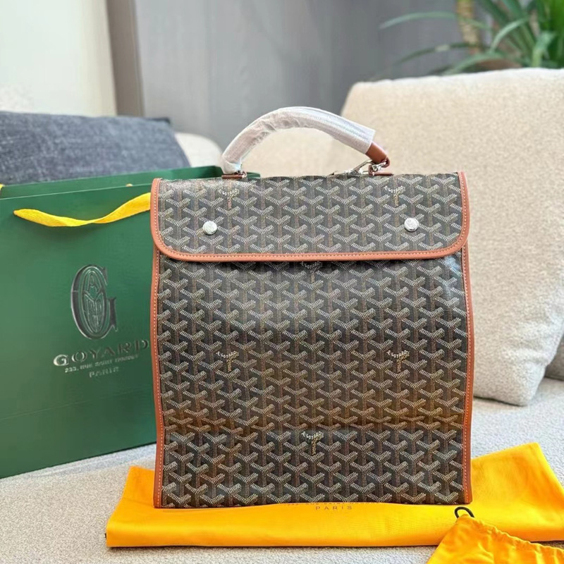 Goyard 2025 New Model Unisex Backpack Fashion Casual Foldable Travel Backpack