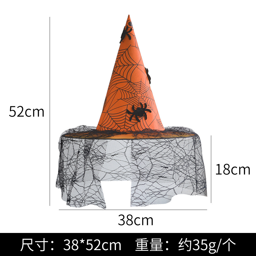 Sombreros de araña naranja
