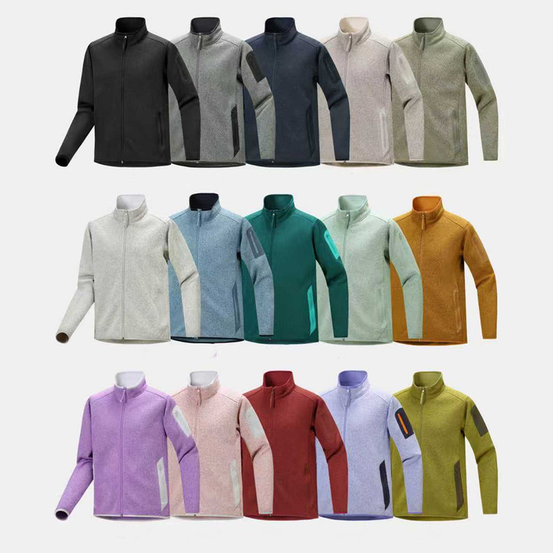Bird Flat Replacement 25 New Colors Covert Stand Collar Outdoor Warm Middle Layer Fleece Knitted Sweatshirt Cardigan Jacket
