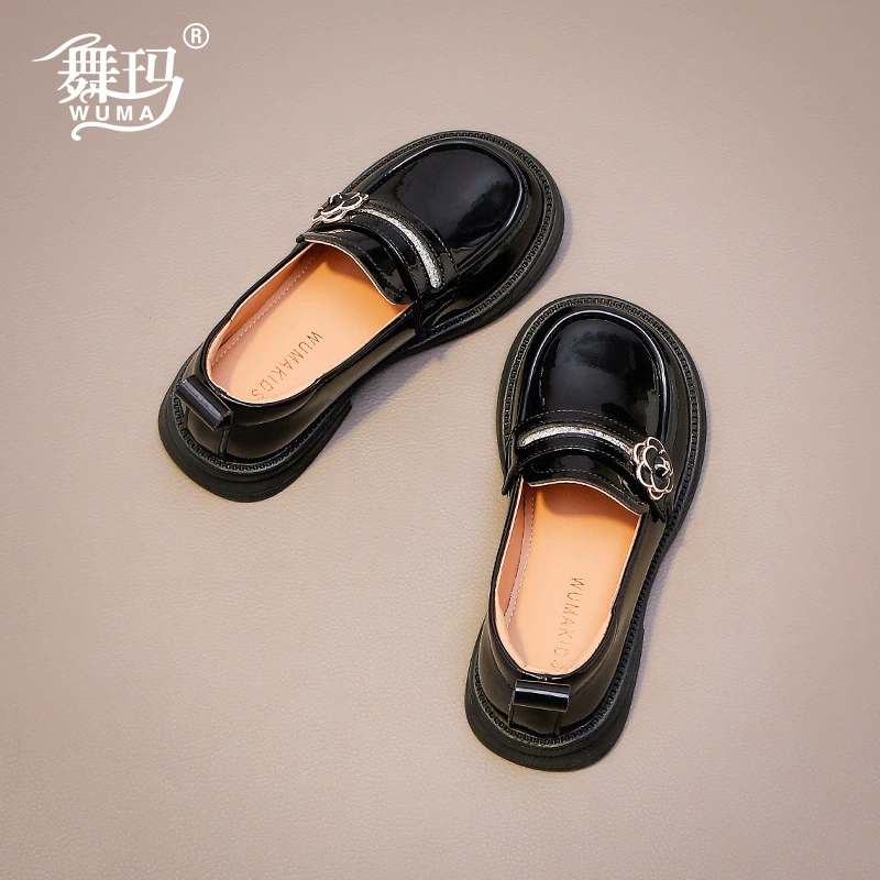WUMA Footwear — детские туфли принцессы на осень, кожаные, натуральная кожа, элегантные и удобные