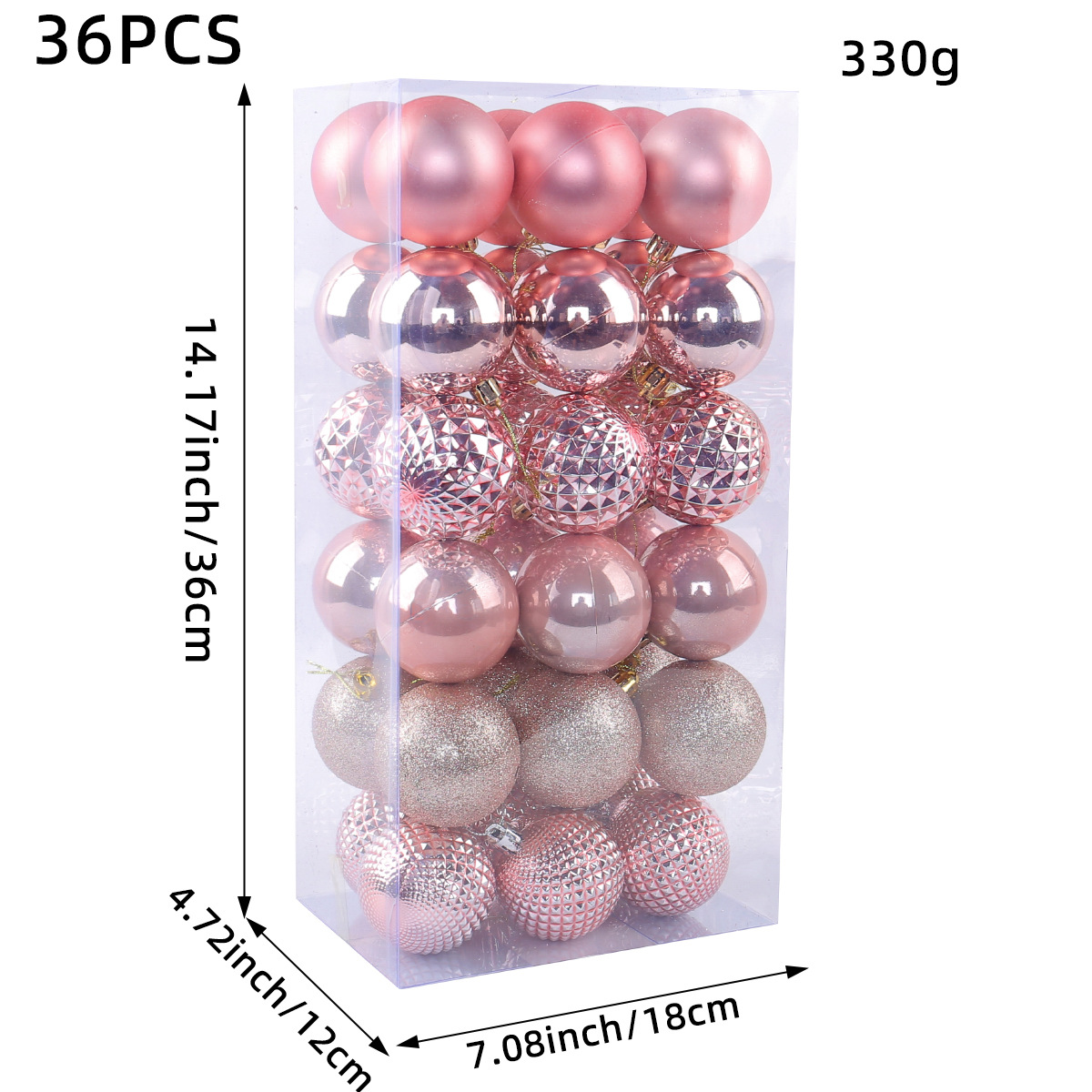 Hong kong amor amazon navidad bola decorativa colgante brillante mate bola colgante fiesta árbol de navidad colorido bola accesorios al por mayor