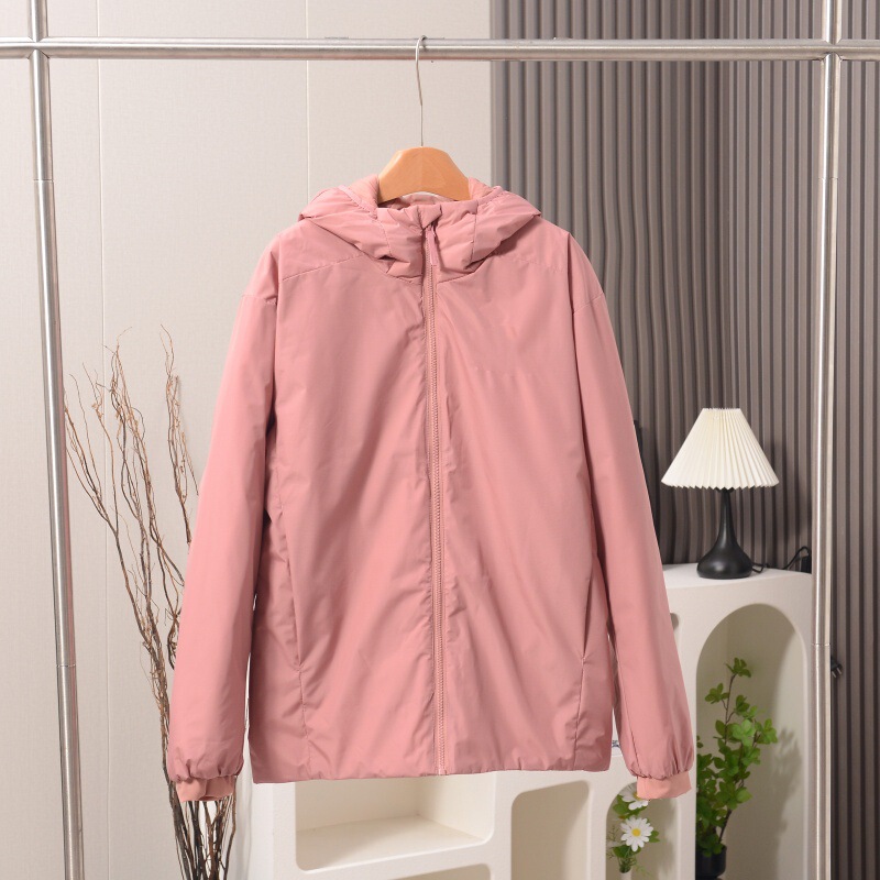 25冬季保暖鸟家Atom棉服男女同款情侣连帽外套立领防风面包服|undefined
