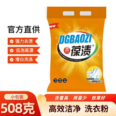 社区团购电商直供无磷配方500g508克小袋装批发洗衣粉量大价优