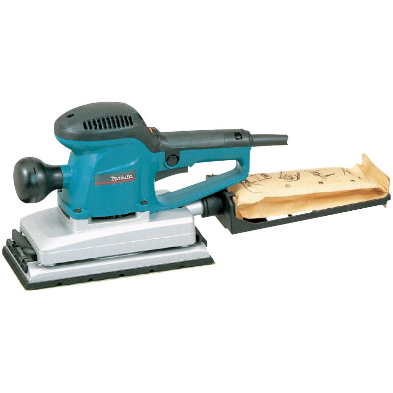 牧田（MAKITA）砂光机平板式打磨机砂纸机木工墙面打磨机金属除锈