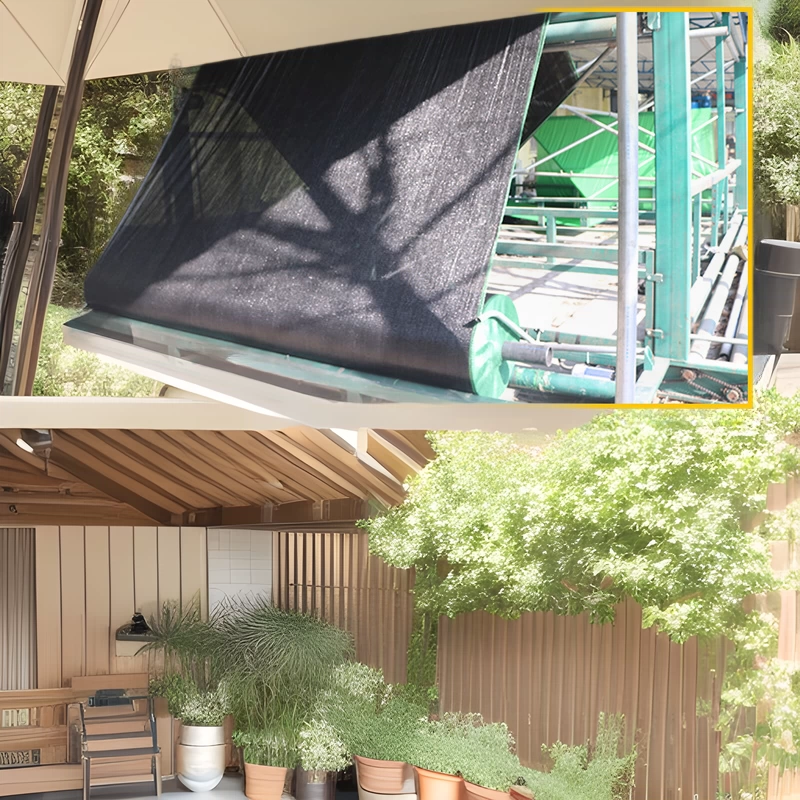 Черная затеняющая сетка, затеняющая сетка для теплиц, изоляционная сетка, сетка для ограждения строительных площадок, солнцезащитная сетка, сетка для защиты от УФ-излучения