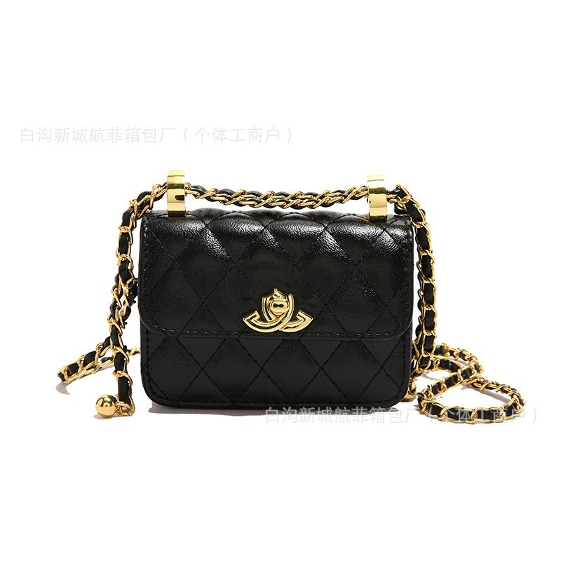 Xiaoxiangfeng トレンディな女性のバッグクロスボーダー卸売菱形チェーンショルダーバッグ女性の韓国スタイルのシンプルなファッションクロスボディバッグ女性|undefined