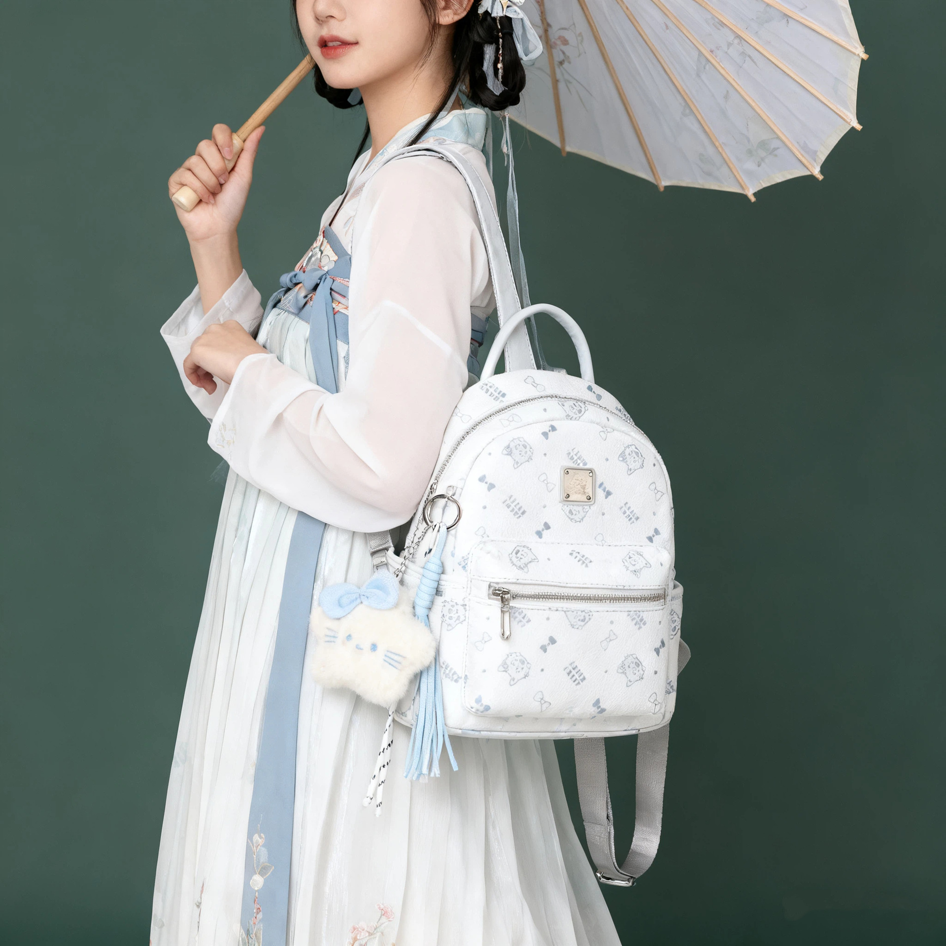 Commuter-Rucksack, trendiges All-in-One-Design, modisch, minimalistisch, Nischendesign, hochwertige Optik, School-Style-Schulrucksack, großes Fassungsvermögen