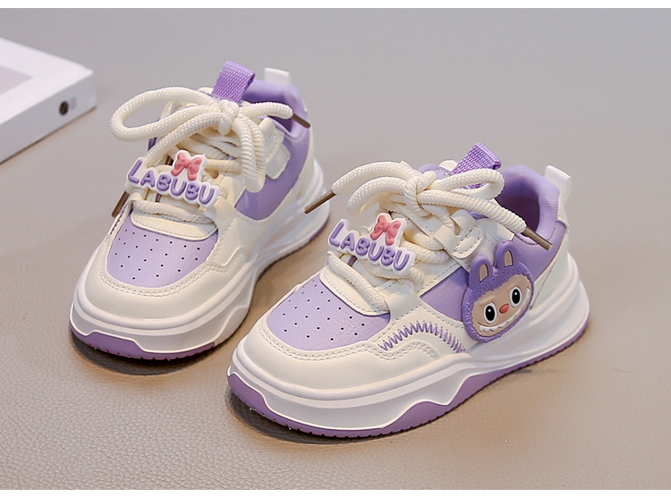 Ademende instap sneakers voor meisjes met klittenbandsluiting_voghion.com