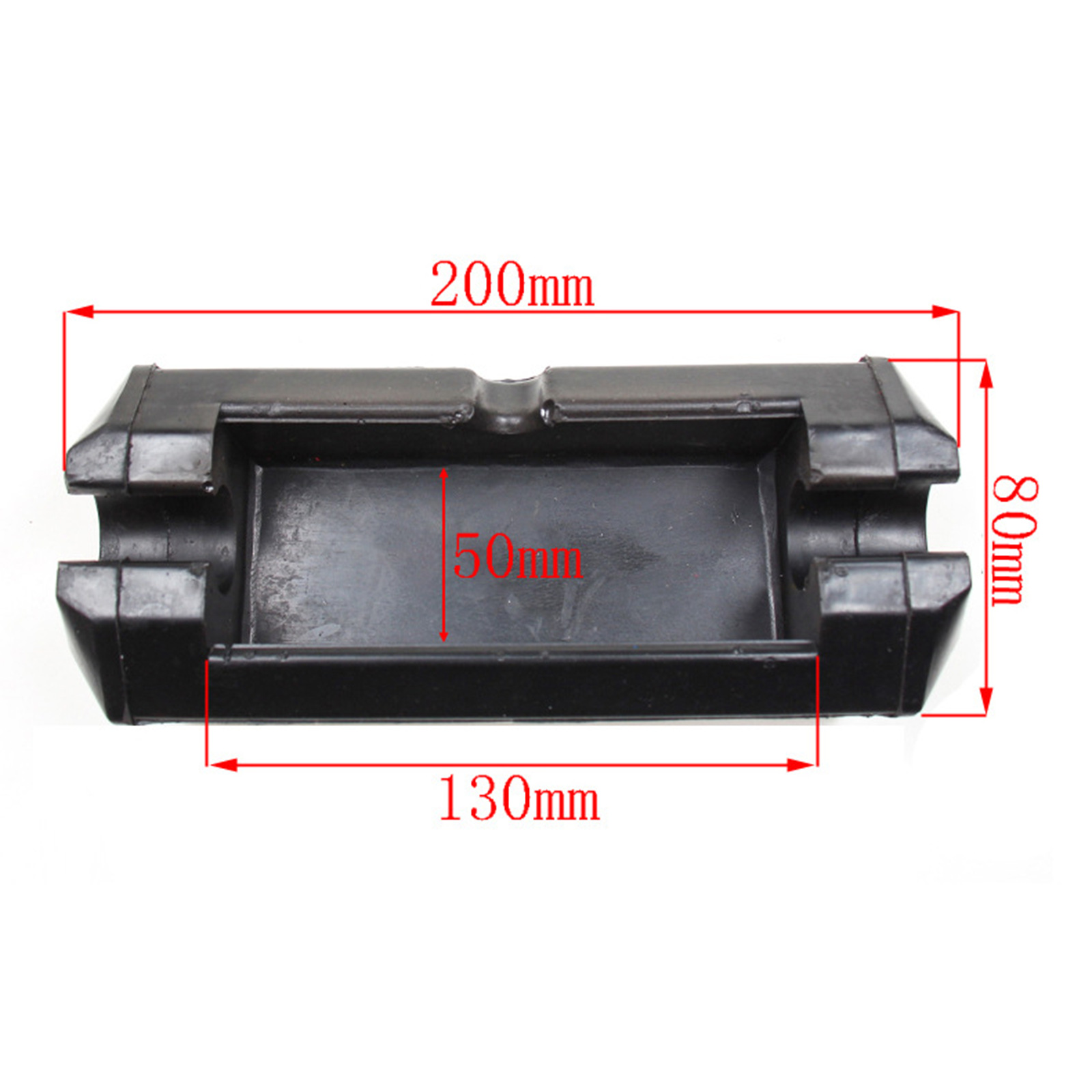 Black CQR Off-Road Motorcycle Chest Protector Pad 28MM Handlebar Sponge