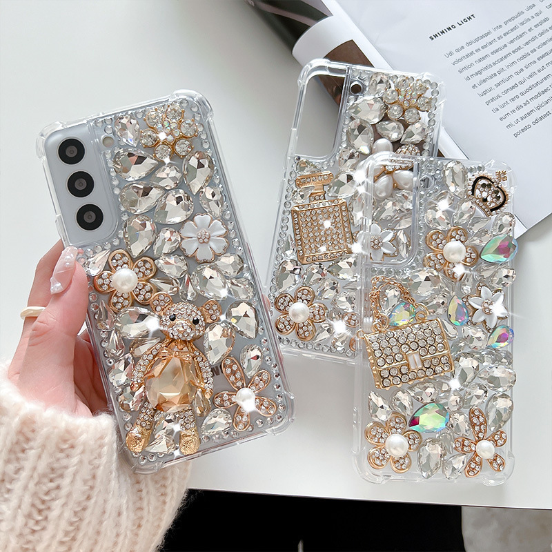 SuitAble for SAmsung S24 Luxury Rhinestone GAlAxy A54 High-end Goddess New IPhone15 Anti-fAll Protective Cover SuitAble for SAmsung S24 Luxury Rhinestone GAlAxy A54 High-end Goddess New IPhone15 Anti-fAll Protective Cover