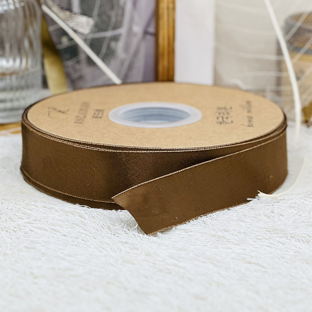 Cinta de satén brillante de color sólido 5cm cinta de regalo de la mano accesorios para el cabello ramo paquete de material DIY arco productos semiacabados
