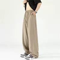 Summer thin trousers, loose straight fit