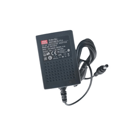 明纬电源 GST18U07-P1J  AC-DC高信赖性绿色工业用18W适配器