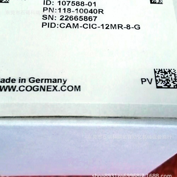 COGNEX康耐视CIC-12MR-8-G全新原装相机实物图拍摄需议价