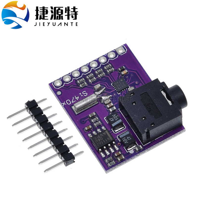 MCU-470  Si4703  FM Tuner Evaluation Board 收音调谐器开发板