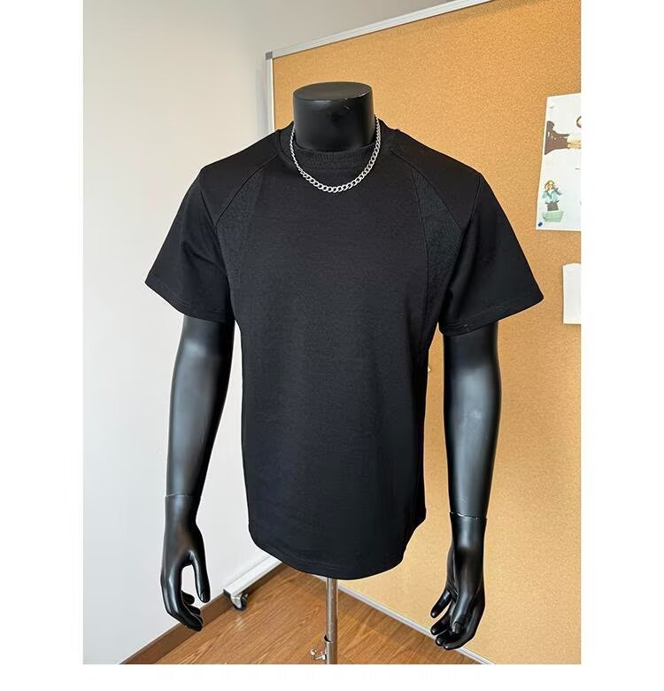 Men's Premium Heavyweight T-shirt With Structured Shoulder Design_voghion.com