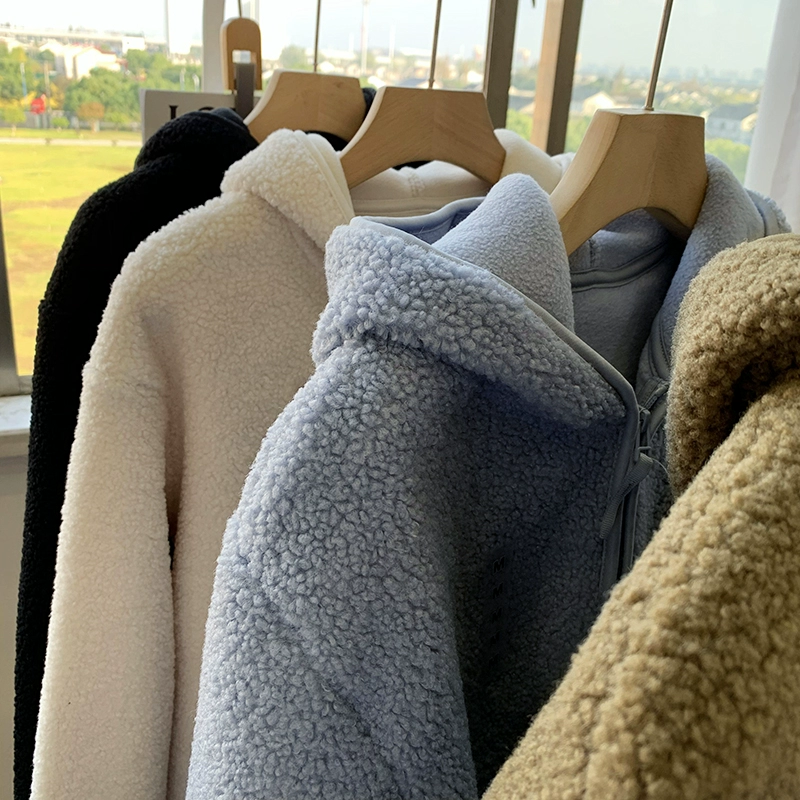 УРАЗ зимняя двухсторонняя велюровая худи-я jacket - двусторонняя плюшевая куртка, мягкий теплый комфорт