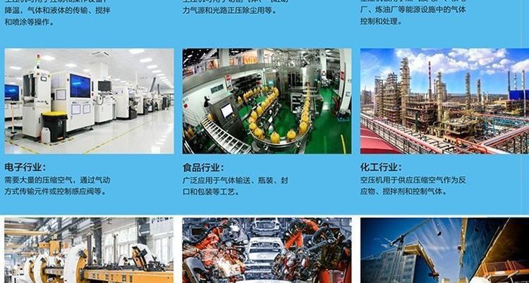 10P permanent magnet variable frequency air compressor 7.5/11/11/15/22/37kw screw type air compressor source