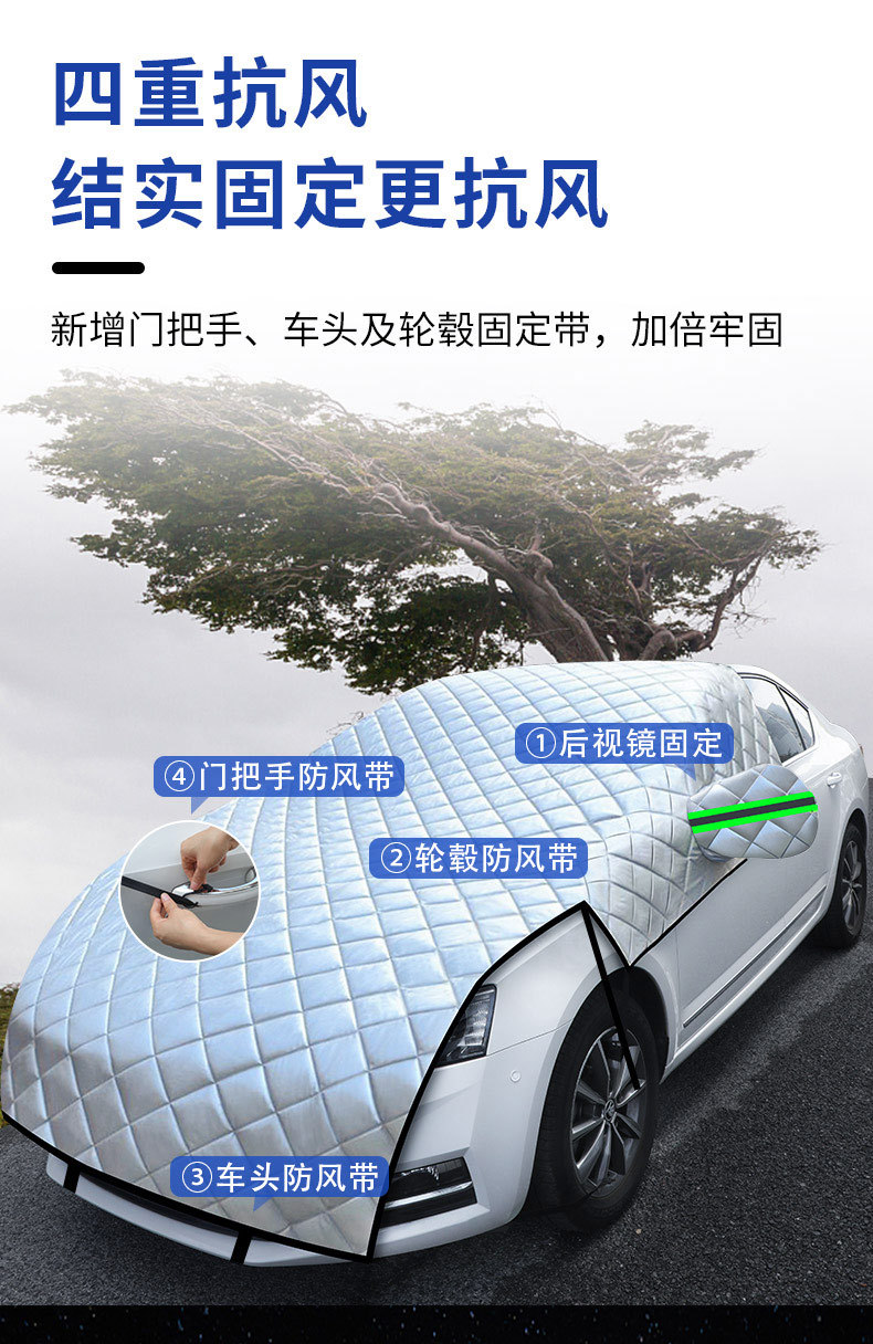 Suitable for Honda Special Crv Car Cover Half Body Xrv Snowproof Tenth Generation Car Snow Cover Front Windshield